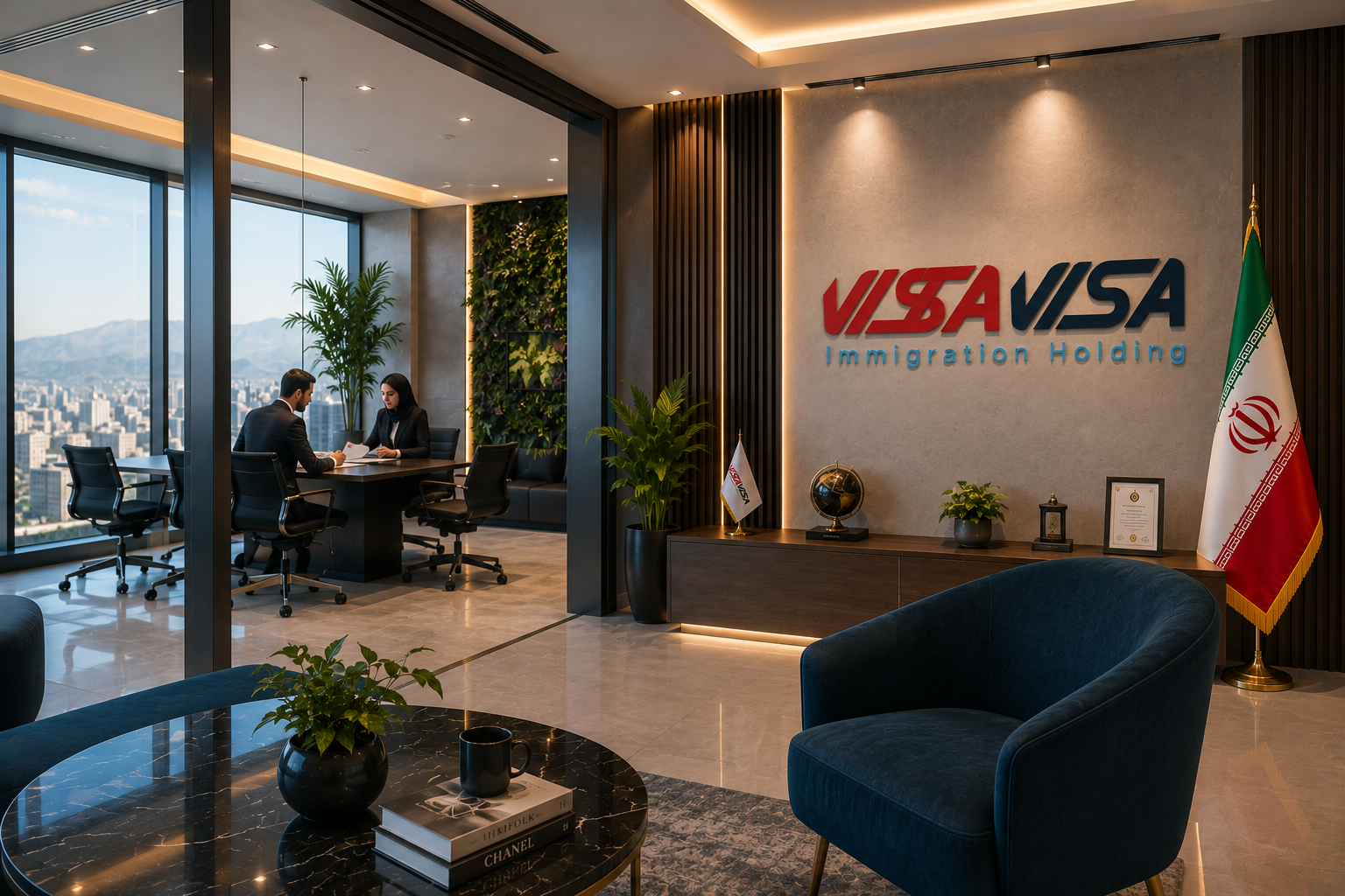 فضای کاری ویستا ویزا